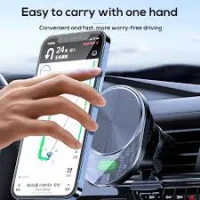 هولدر و شارژر وایرلس GW01 با فن خنک کننده